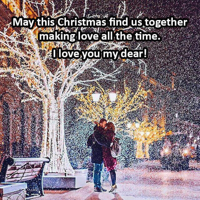 Cute Christmas Love Messages For Her Him