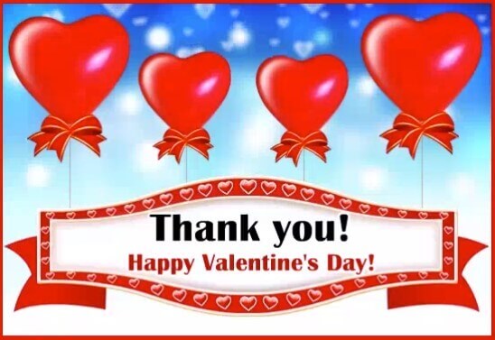 Thank You Love Saying Reply Valentine Day Message