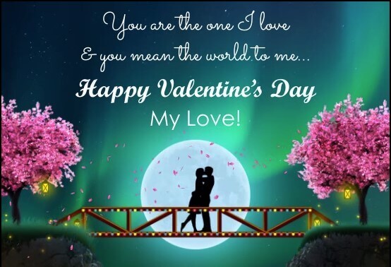 Valentines Day Greeting Card Wishes
