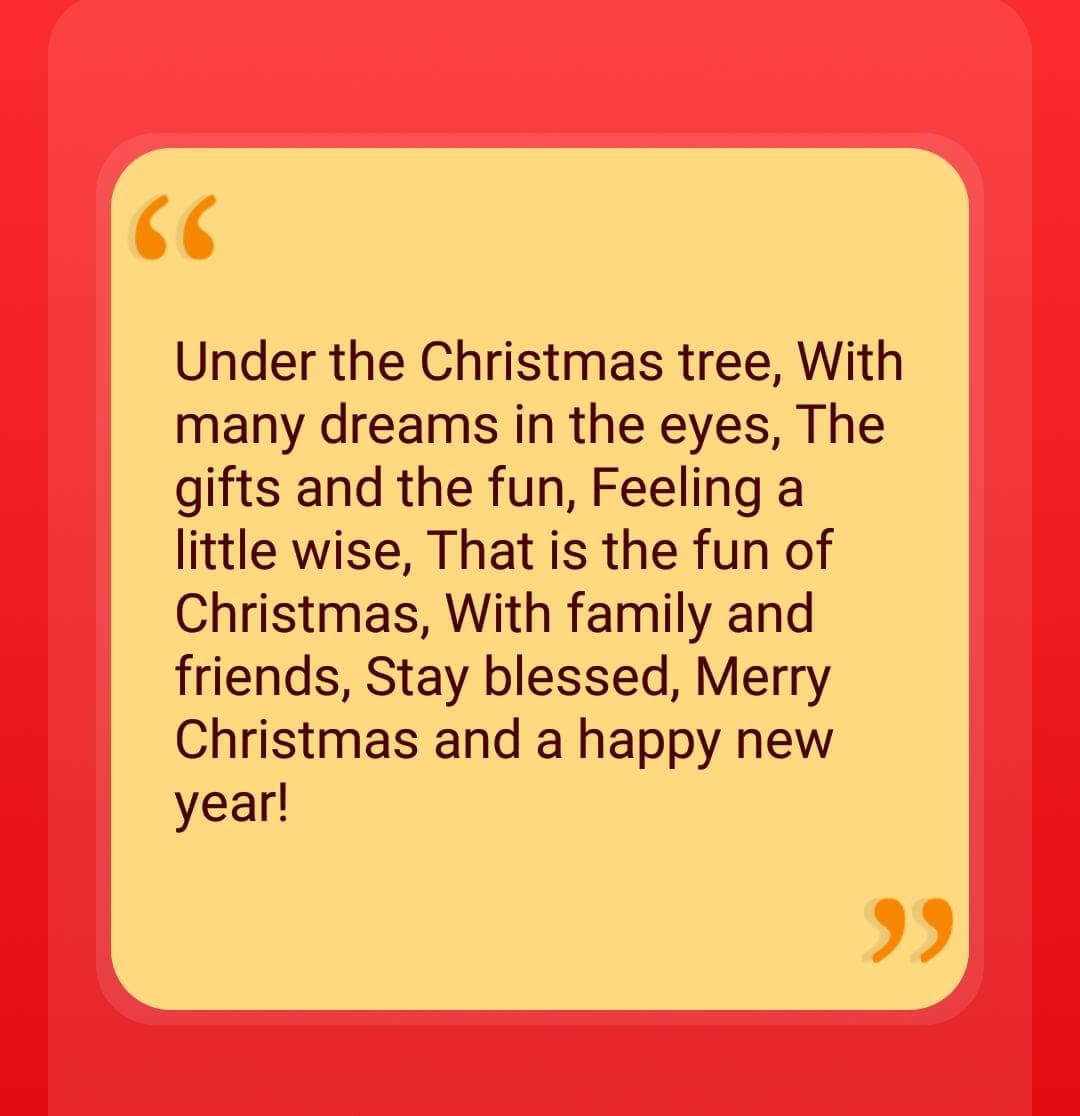 XMAs Quotes Wishes For Status