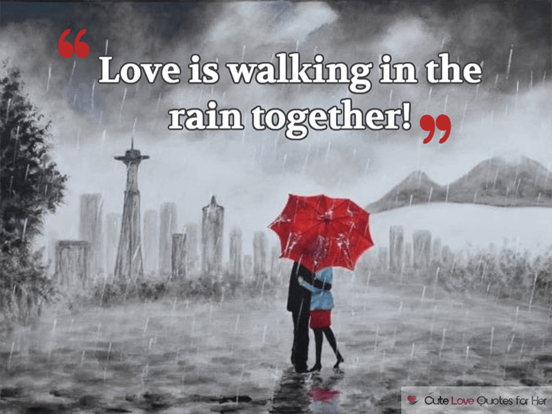 Monsoon Love Quotes