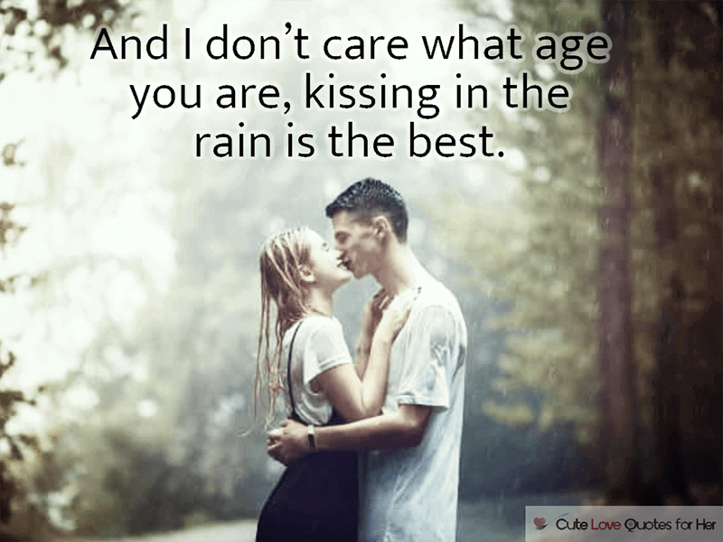 Quotes On Rainy Day Love