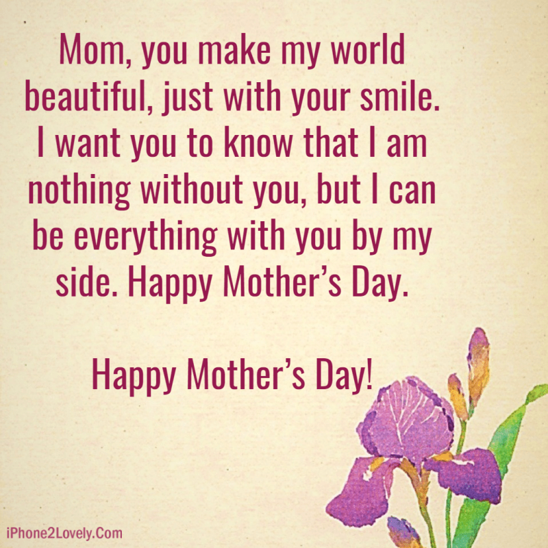 Happy Mothers Day Quote Wishes Images