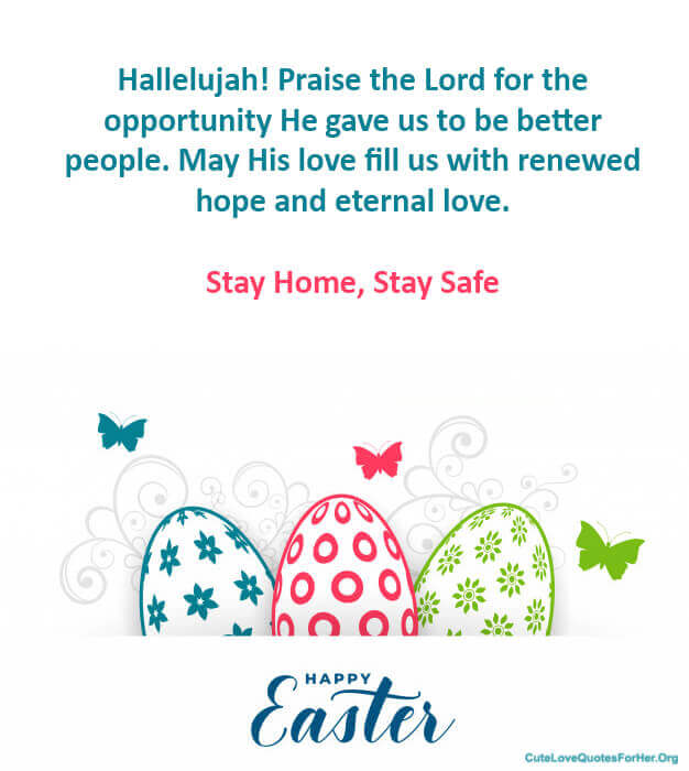 Easter 2020 Religious Spiritual Greeting Messages
