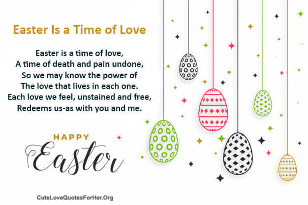 Easter Love Poem For Her And Him