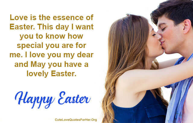 Happy Easter Day Love Message