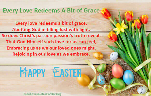 Short Easter Poem Image