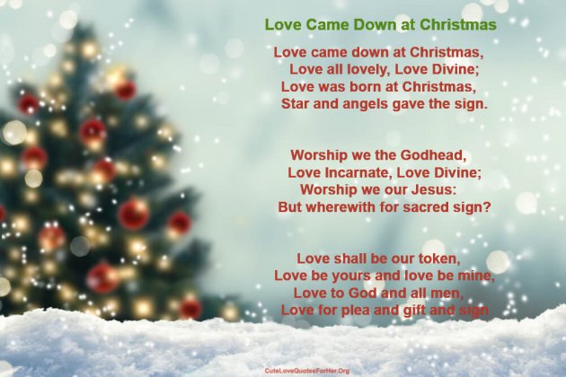 25 Merry Christmas Love Poems for Her and Him