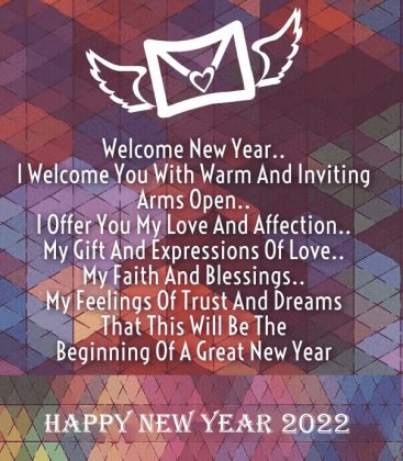 Top 20 Happy New Year 2022 Images and Love Quotes for Her / Him