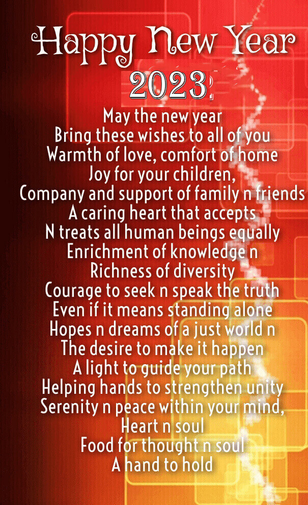 2023 New Year Wishes Messages