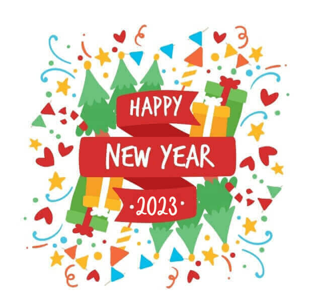 Colorful New Year 2023 Image