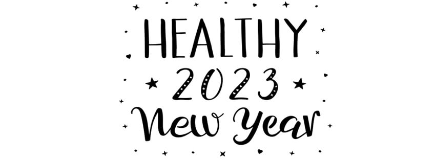 Happy Healthy New Year 2023 Cover Photo HD