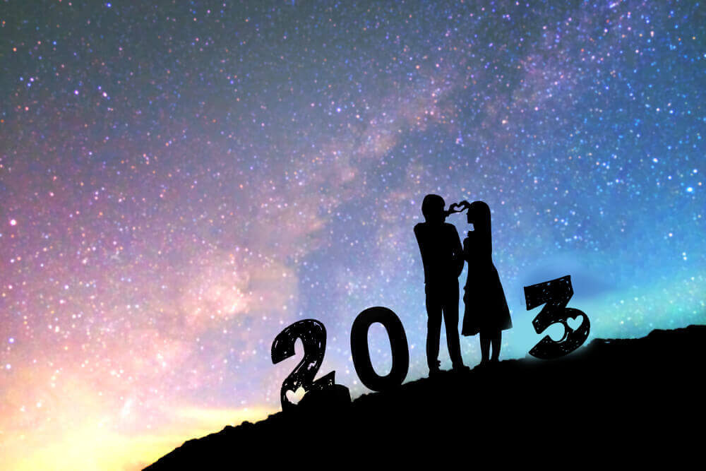 Happy New Year 2023 Love Couple Romance Image HD