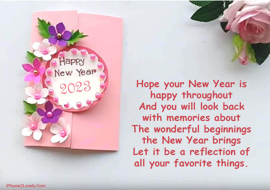Happy New Year 2023 Greeting Card Image