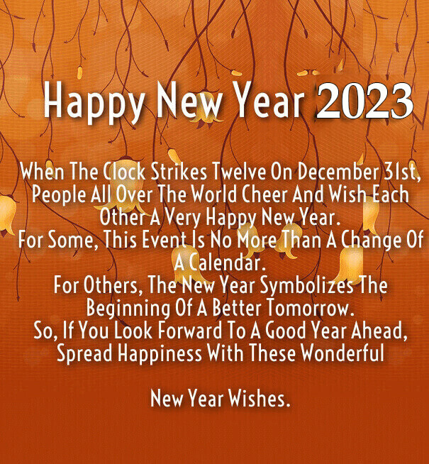 Happy New Year Eve Love Quotes Wishes 2023