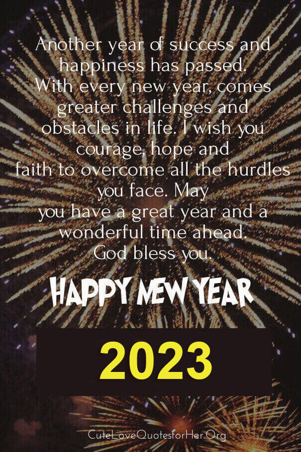 New Year Love Quotes 2023