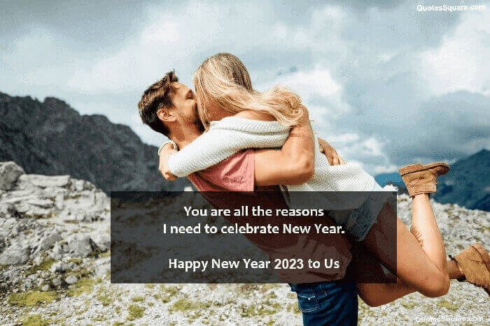 Romantic Happy New Year 2023 Love Quotes Wishes