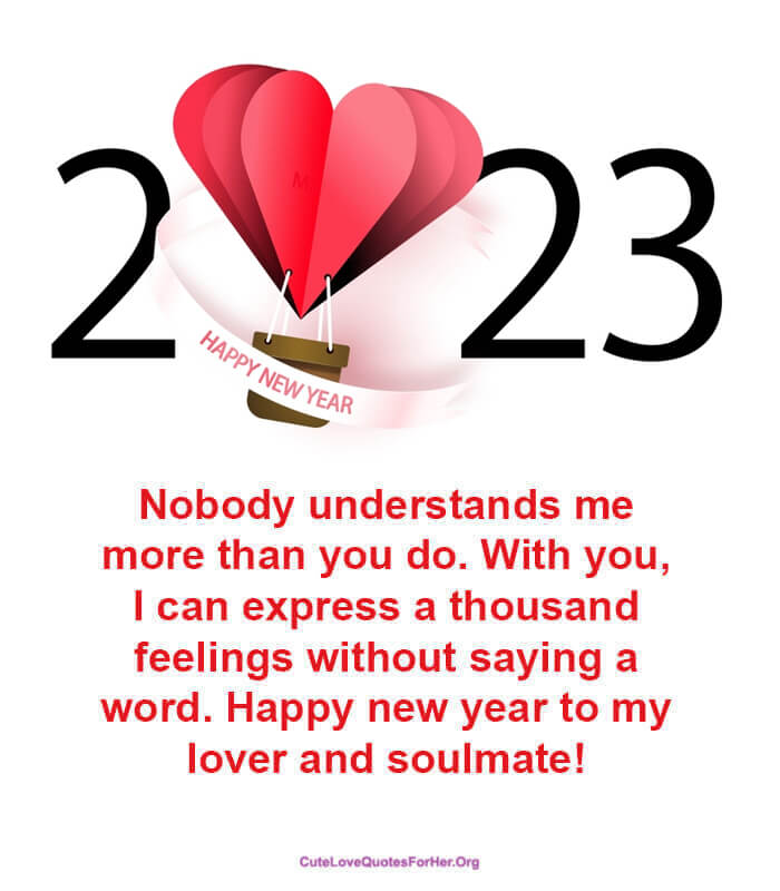 Romantic New Year 2023 Messages