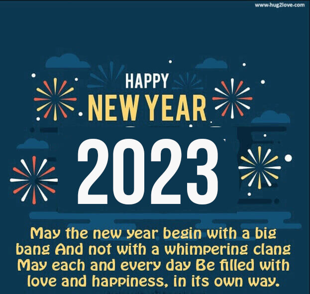 Welcome 2023 New Year Love Quote Image To Wish