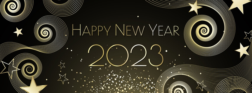 Happy New Year Facebook Cover 2023