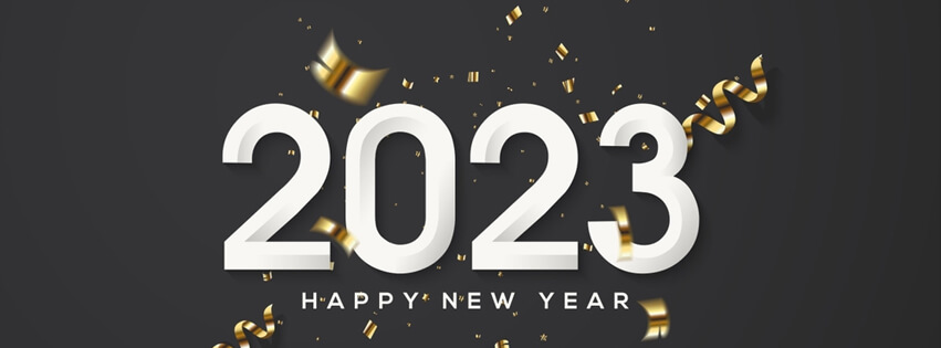 80 Happy New Year 2023 Facebook Covers, FB Cover Pics