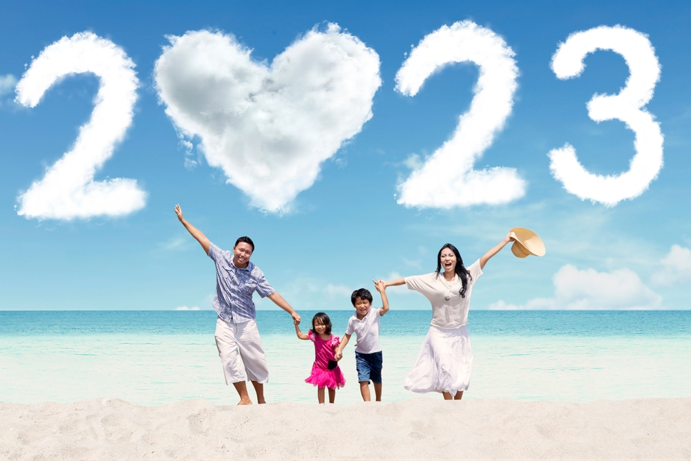Happy Family Love New Year 2023