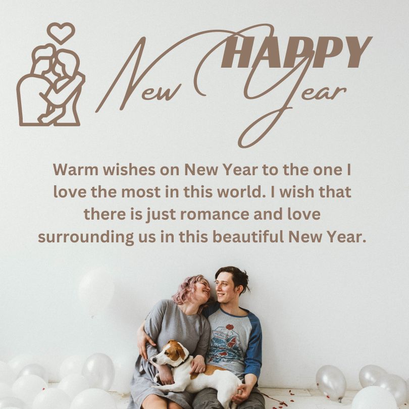 Cute Romantic Happy New Year Wishes For Fiance Lovers Greeting