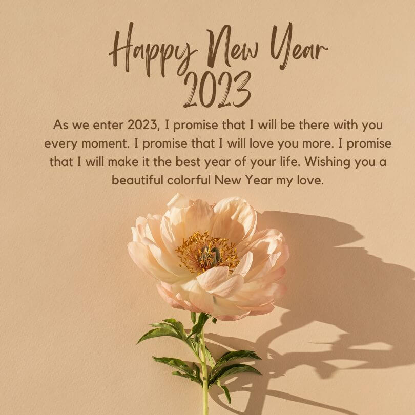 Happy New Year 2023 To My Wife