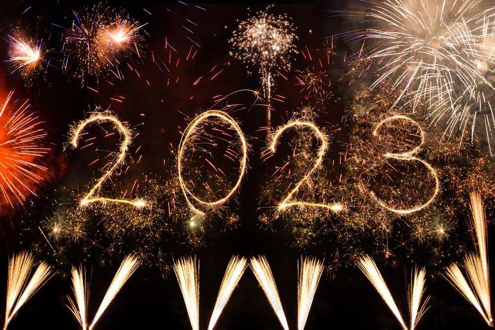 2023 Happy New Year Fireworks HD Images