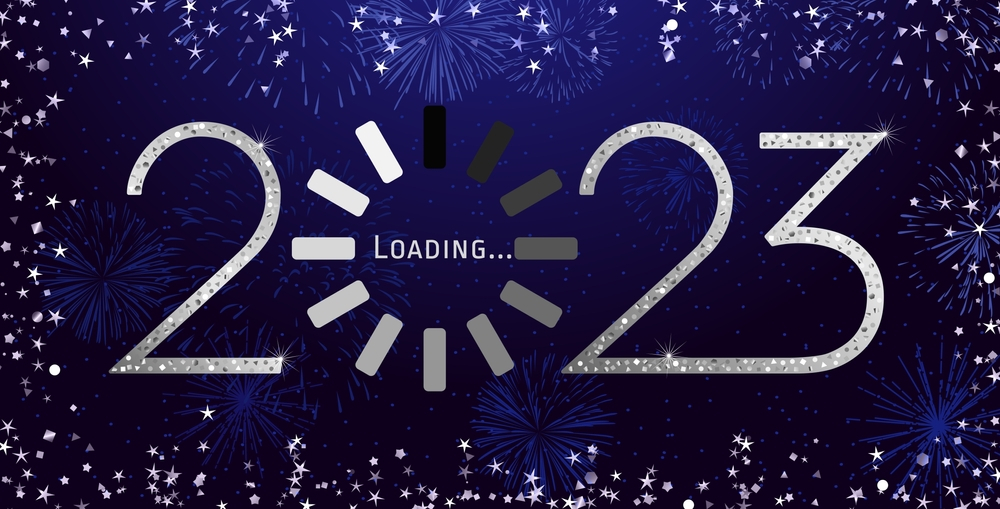 2023 Loading Happy New Year Facebook Timeline Cover