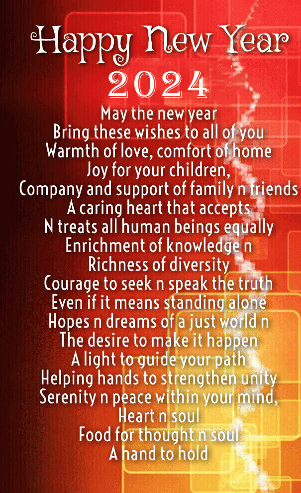 2024 New Year Wishes Messages