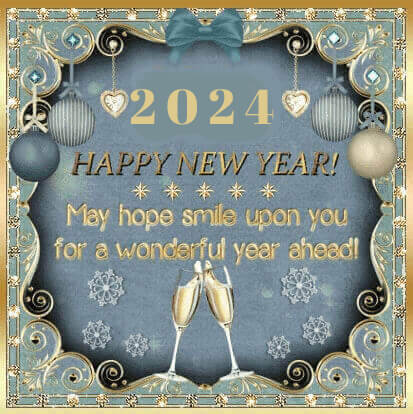 Best Happy New Year 2024 Greeting Card With Wishes