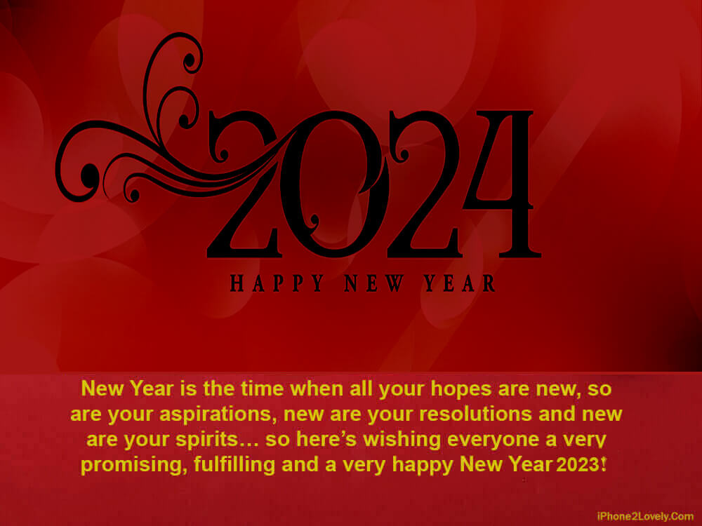 Happy New Year 2024 Best Wishes WhatsApp Facebook Status Caption