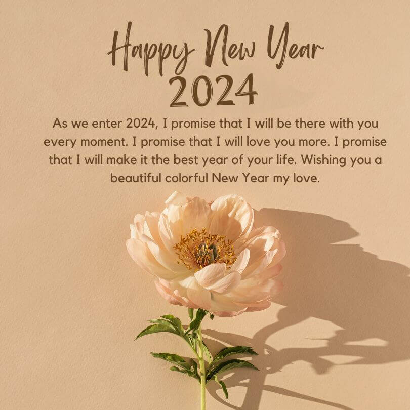 Happy New Year 2024 To My Wife