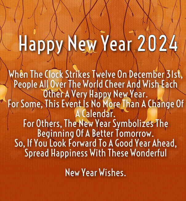 Happy New Year Eve Love Quotes Wishes 2024