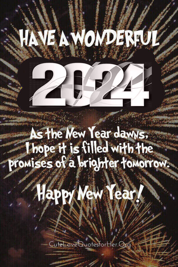 Happy New Years 2024 Greeting Cards