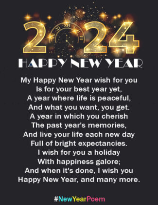 Happy New Year 2024 Love Poems for Her & Him