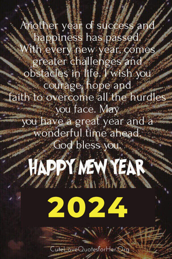 New Year Love Quotes 2024