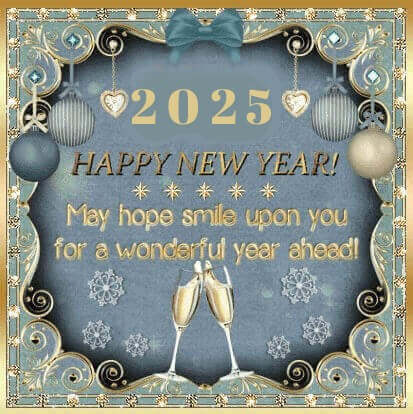 Best Happy New Year 2025 Greeting Card With Wishes