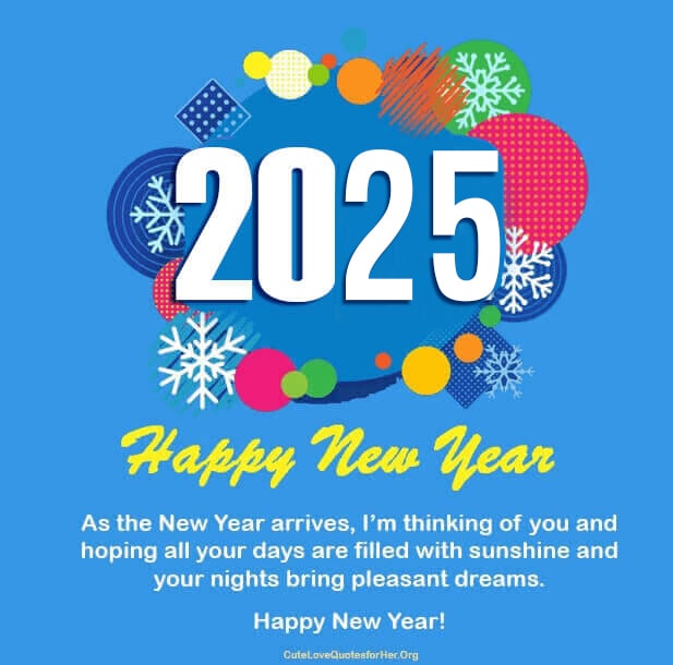 Read more about the article Top 50 Happy New Year 2025 Images and Love Quotes (Inspirational)