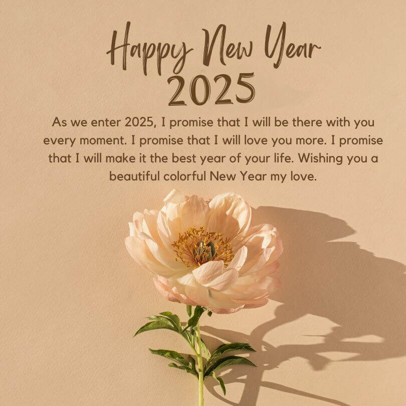 Happy New Year 2025 To My Wife