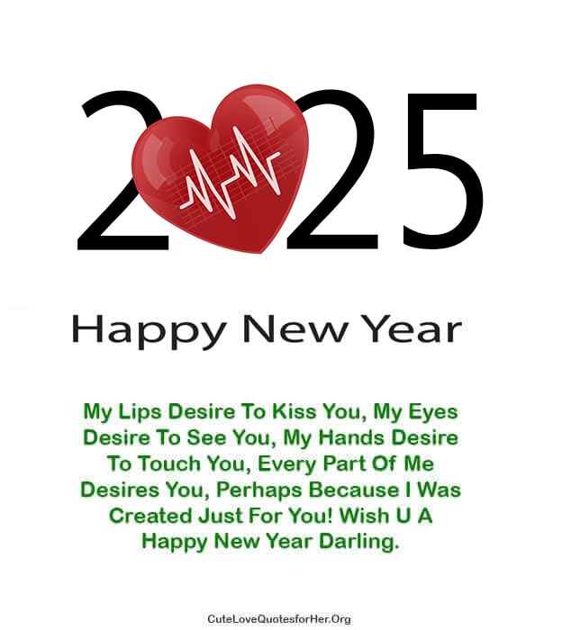 Read more about the article 80 Happy New Year 2025 Love Quotes for Her & Him to Wish & Romance