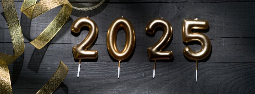 Decent Happy New Year 2025 Facebook Cover Photos