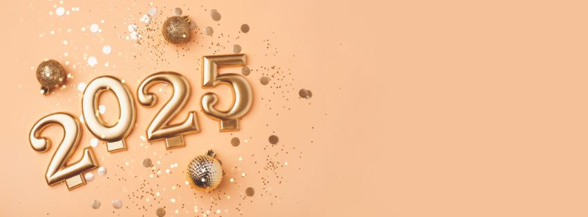 Happy New YEar 2025 Facebook Covers