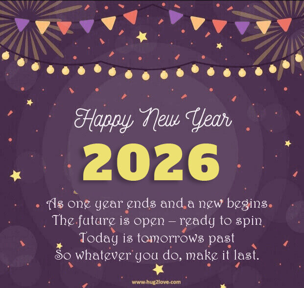 Happy New Year 2026 Wishes Messages For Girlfriend