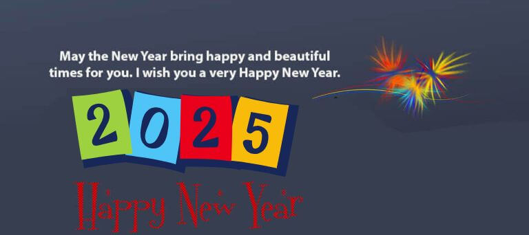 Happy New Year Quotes Wishes 2025 768x342