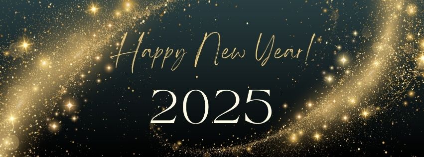 High Quality Facebook Cover To Wish Happy New Year 2025