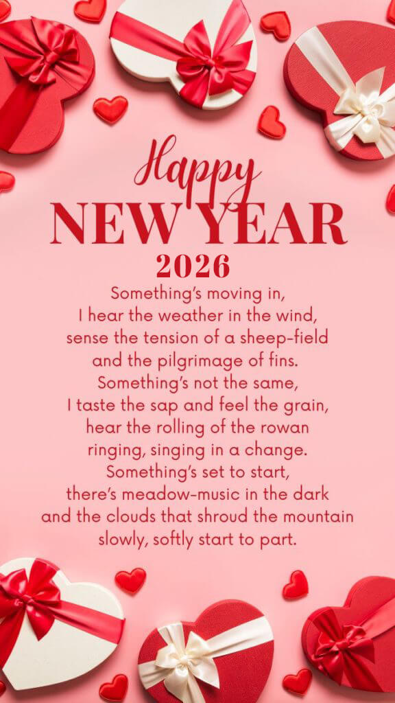 Cute Romantic New Year 2026 Love Poem 576x1024