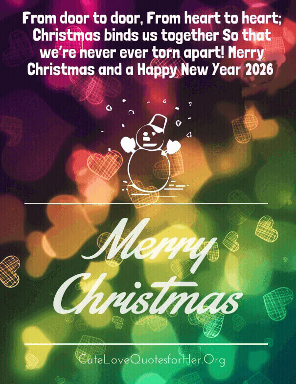 Merry Christmas And Happy New Year 2026 Wishes Quotes