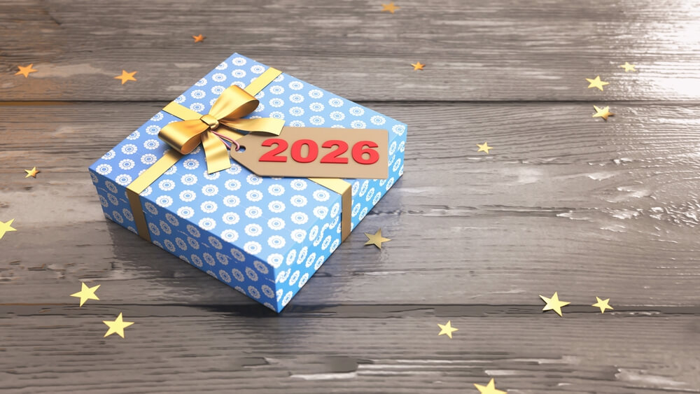 Happy New Year 2026 And Happy Winters And XMAs Wallpaper 1